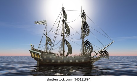 3d Illustration Sailing Boat Stock Illustration 345121994 Shutterstock 3d Illustration Sailing Boat Stock Illustration 345121994 Shutterstock