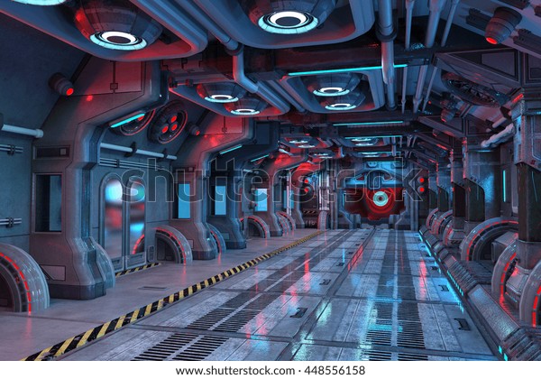 3d Illustration Scifi Cryogenic Freezer Farm Stock Illustration ...