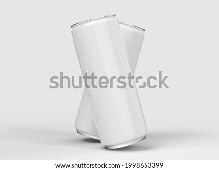 3D illustration, soda can mockup for your logos and designs. Zdjęcia stock © 