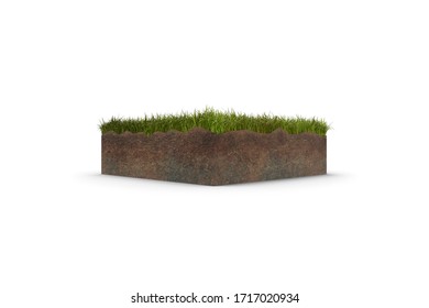 3d Illustration Soil Ground Cross Section Stock Illustration 1717020934 ...