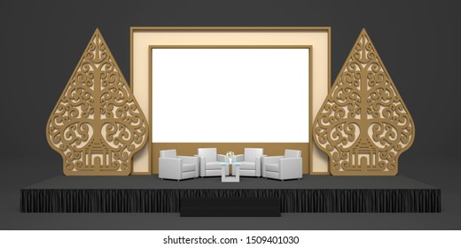 gunungan images stock photos vectors shutterstock https www shutterstock com image illustration 3d illustration stage backdrop led screen 1509401030