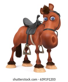 9,631 Horse Cartoon 3d Images, Stock Photos & Vectors | Shutterstock