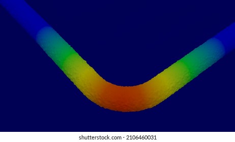 3D illustration - Thermal Imaging and Industrial