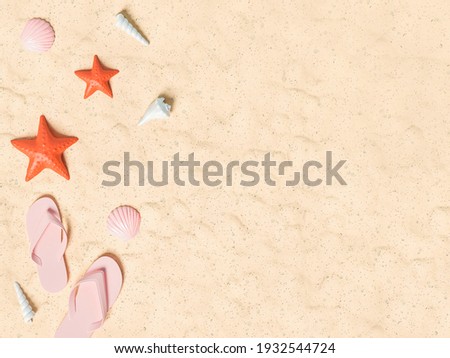 Similar – Image, Stock Photo palm beach Sand