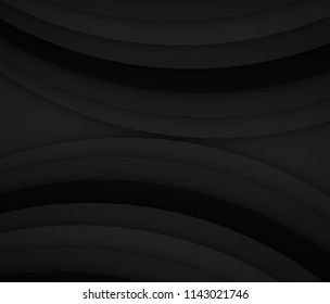 Black Clear Blank Subtle Geometric Abstract Stock Vector (royalty Free 