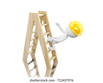 61 Falling Off Ladder Stock Illustrations, Images & Vectors | Shutterstock