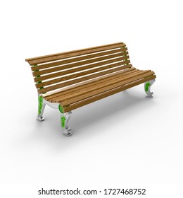 3d Image Of Aluminum Bench Admiral 1