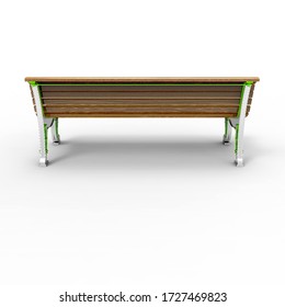 3d Image Of Aluminum Bench Admiral 6