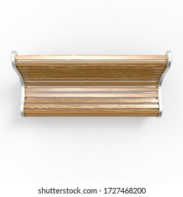 3d Image Of Aluminum Bench Urban 8