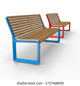 3d Image Of Aluminum Bench Warsaw 7