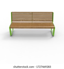 3d Image Of Aluminum Bench Warsaw 10