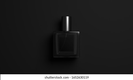 3D Image Of A Perfume Bottle. You Can Use This Image In Your Psd Mockup To Present Your Branding In A Professional Way.