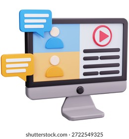 3D Interactive Online Learning Platform