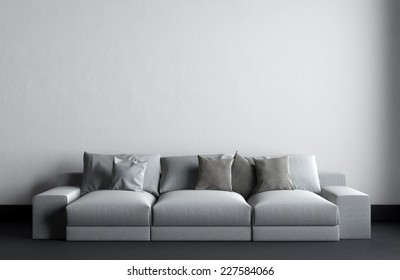 550 Sofa against blank wall Images, Stock Photos & Vectors | Shutterstock