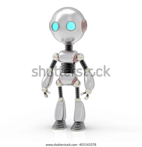 3d分離型人間型ロボットイラスト 未来的なサイボーグ背景 のイラスト素材