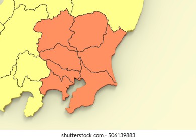 関東地図 のイラスト素材 画像 ベクター画像 Shutterstock