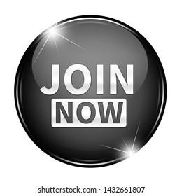 3d join now button isolated