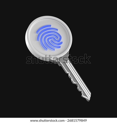 3d Key with touch id