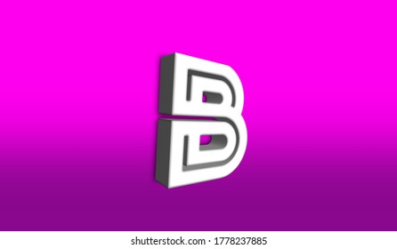 3d Letter B Logo Icon Design Stock Illustration 1778237885 | Shutterstock