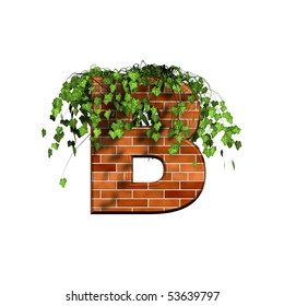 3d Letter Brick Texture B Stock Illustration 53639797 | Shutterstock