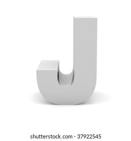 3d Letter J