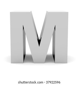 3d Letter M