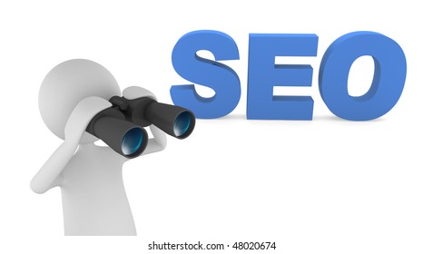 3D letters representing Search Engine Optimization (SEO)