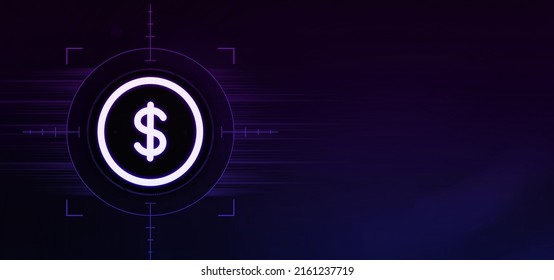 3D Lower Total Cost Icon Neon Sign