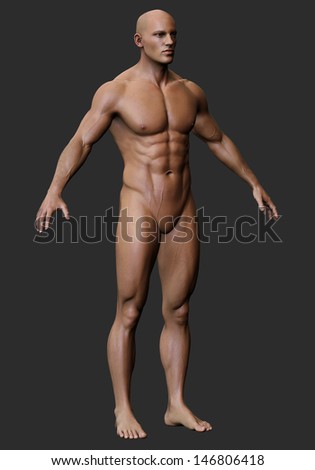 3D-malli alaston