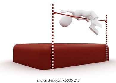 3d Man High Jump