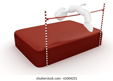 3d man high jump