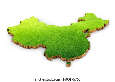 China Map Soil Land Geology Cross Stock Illustration 2149309527 ...