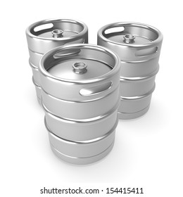 3d Metal Beer Keg