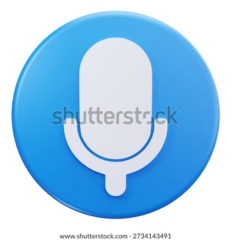 3D Microphone Voice Input User Interface
