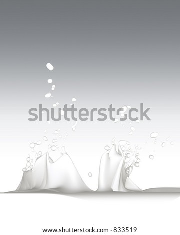 Similar – Image, Stock Photo mess Milk Bowl Drop Daub