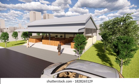 3d model rendering and elevation design