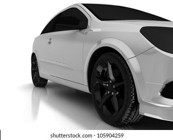 3d Black Car Wallpaper