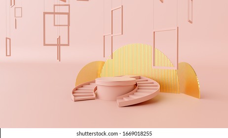 3D Modeling Render Geometry Decoration Scene