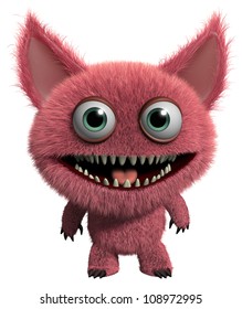 3d Monster Stock Illustration 108972995