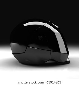 3D Motorbike Helmet