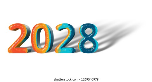 Images, photos et images vectorielles de stock de Year 2028 | Shutterstock