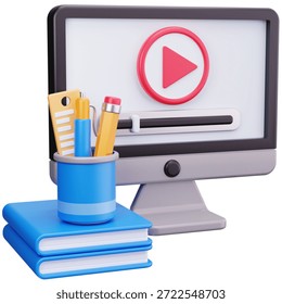 3D Online Study Workspace Setup