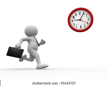 7,710 3d man clock Images, Stock Photos & Vectors | Shutterstock