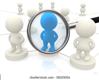 7,348 3d people magnifying Images, Stock Photos & Vectors | Shutterstock