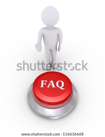 3d person is showing the FAQ button