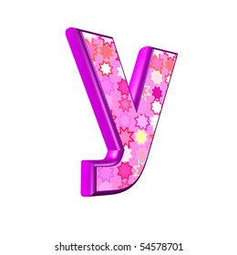 3d Pink Letter Isolated On White Stock Illustration 54578701 | Shutterstock