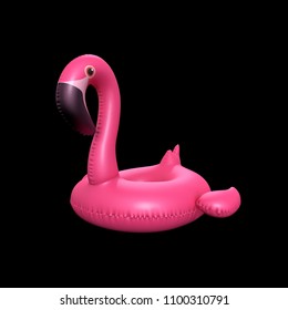 flamingo inflatable ring