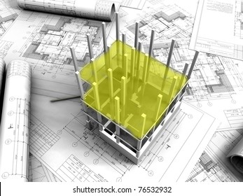  3D Plan Drawing