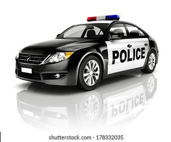 3D Police Car