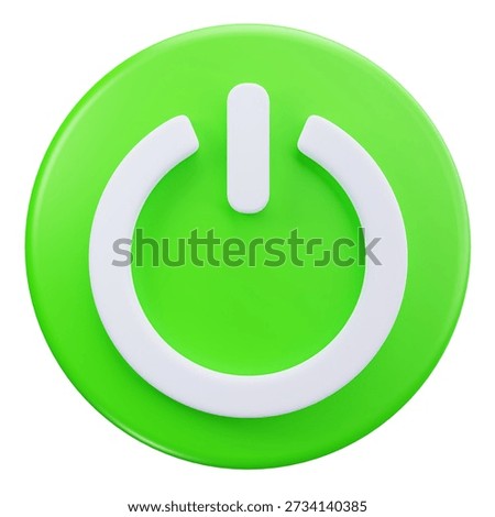 3D Power On System User Interface
